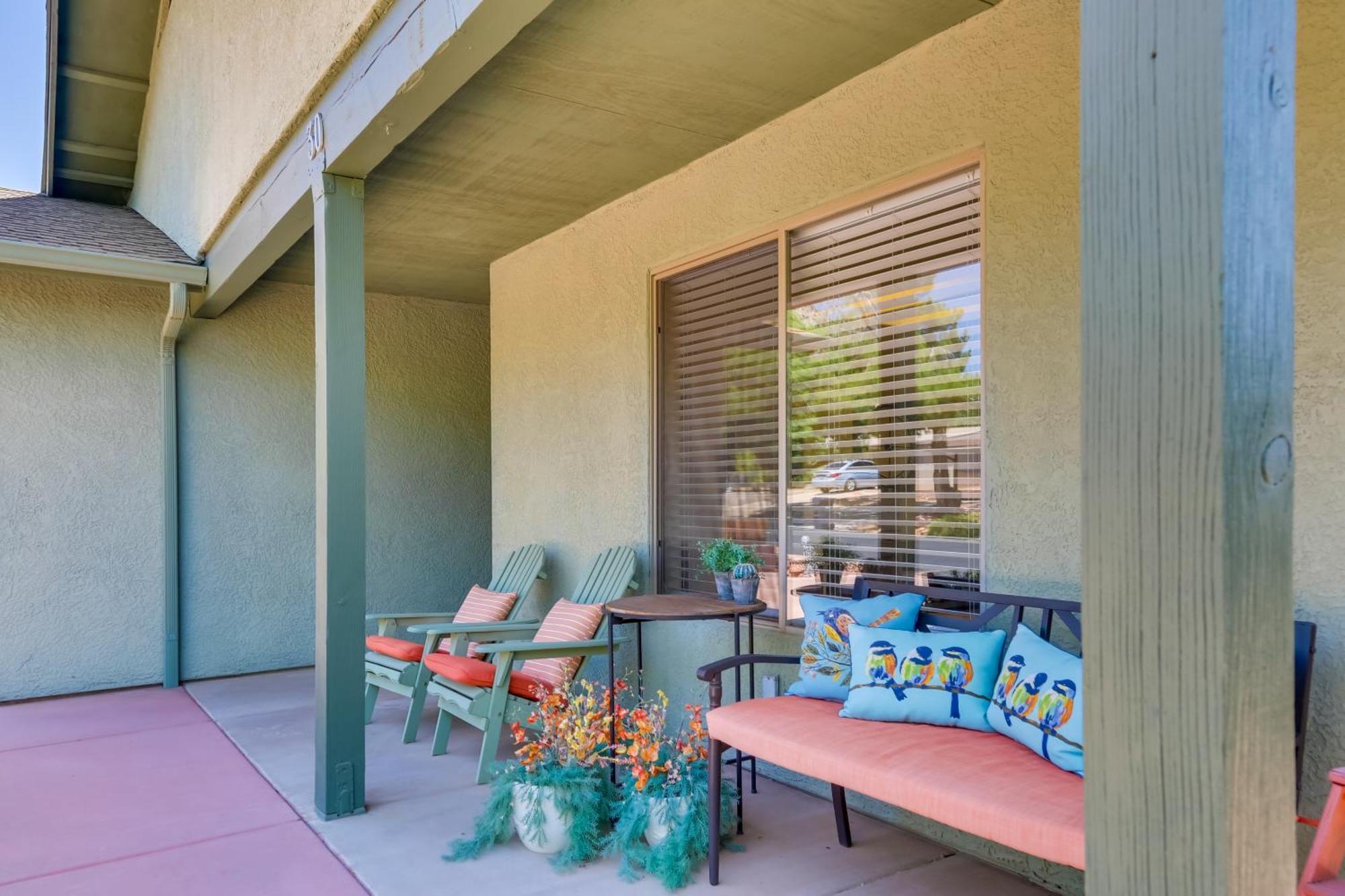 Red Rock Retreat With Patio 3 Mi To Downtown Sedona Βίλα Εξωτερικό φωτογραφία