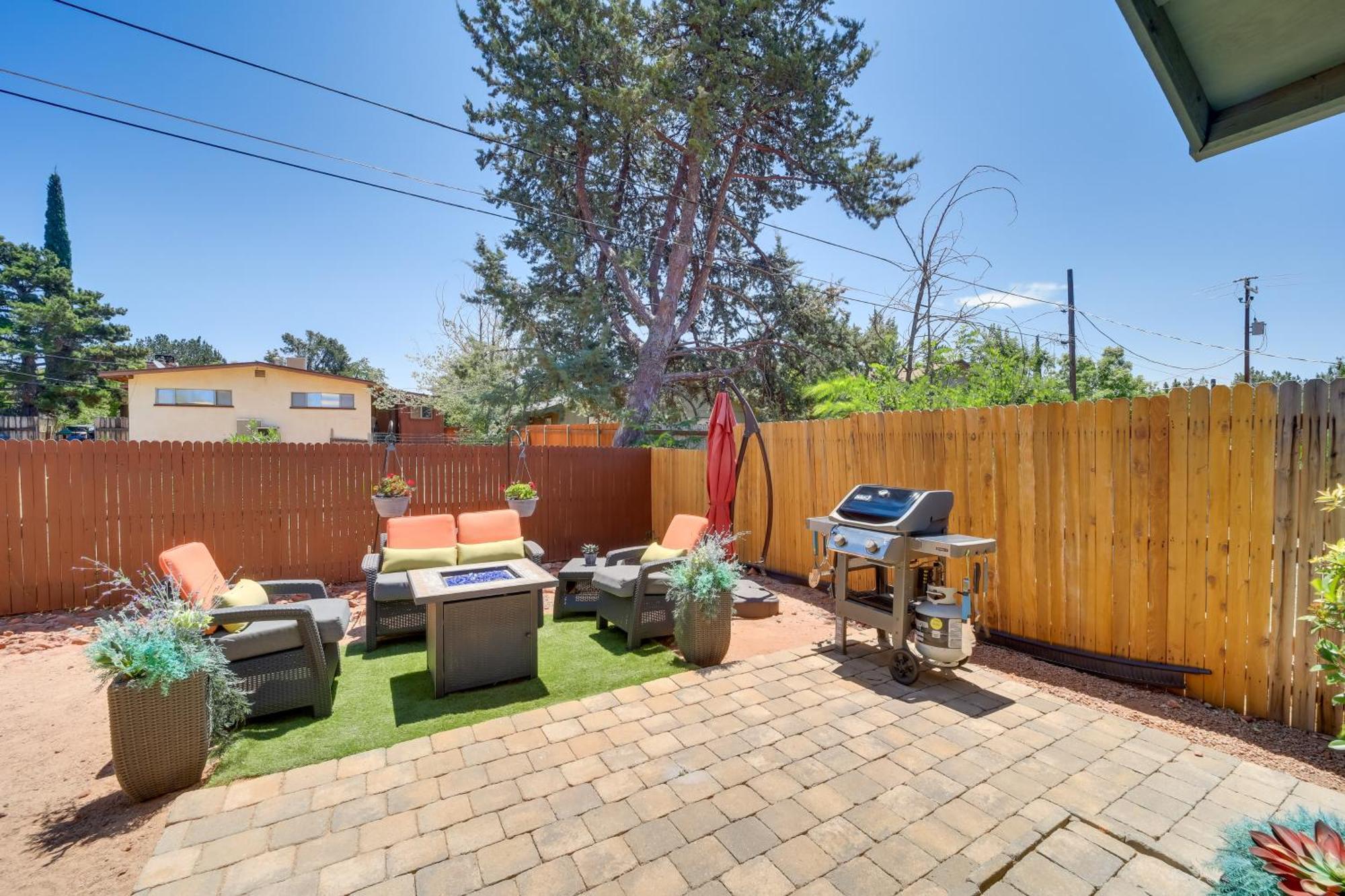 Red Rock Retreat With Patio 3 Mi To Downtown Sedona Βίλα Εξωτερικό φωτογραφία