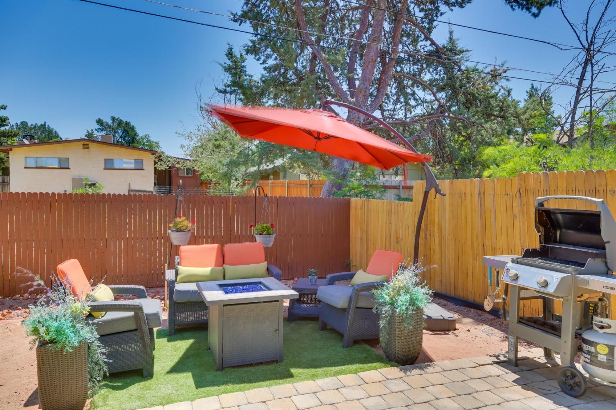 Red Rock Retreat With Patio 3 Mi To Downtown Sedona Βίλα Εξωτερικό φωτογραφία